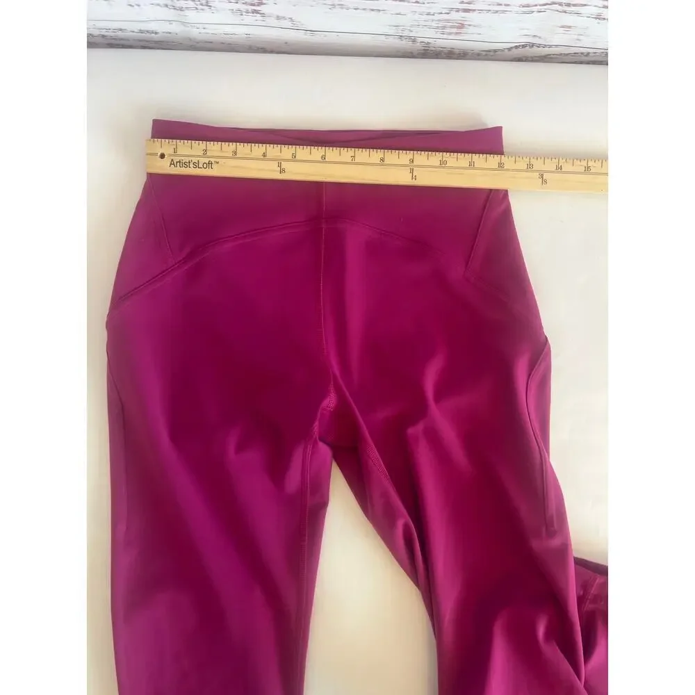 Lululemon InStill High Rise Tight leggings  Magenta Purple Size 6